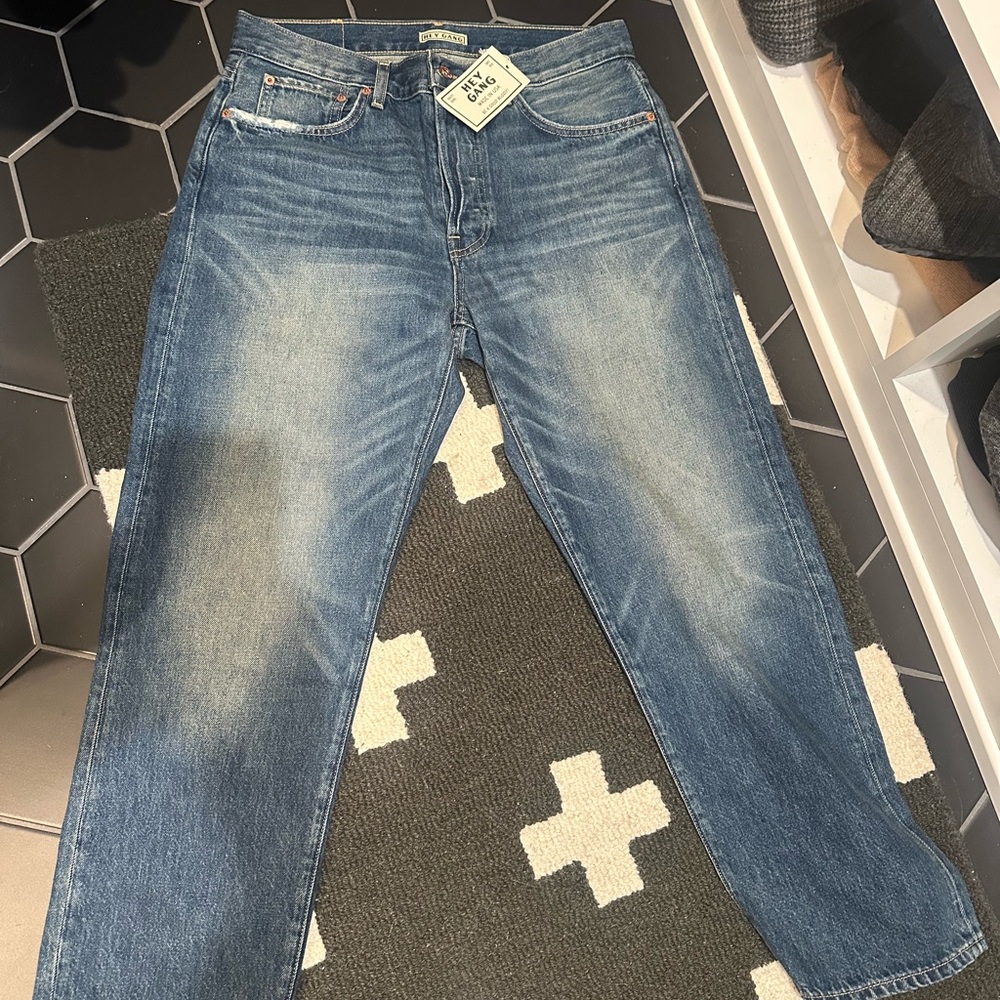 Hey Gang loose Richmond Cropped Jeans